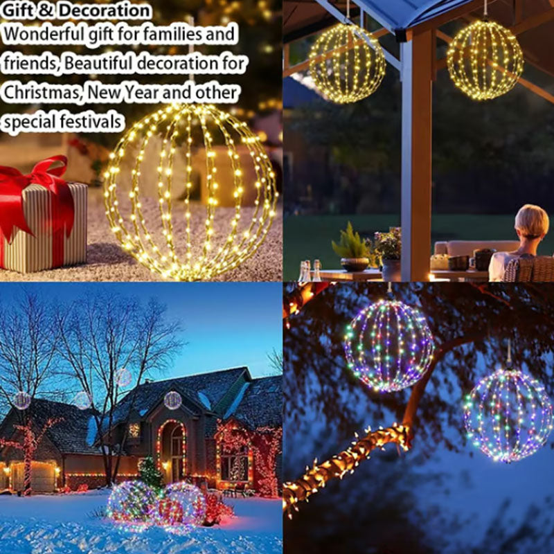 Weihnachtsangebote Haltbare, wasserdichte, langlebige, leichte Lichtkugel