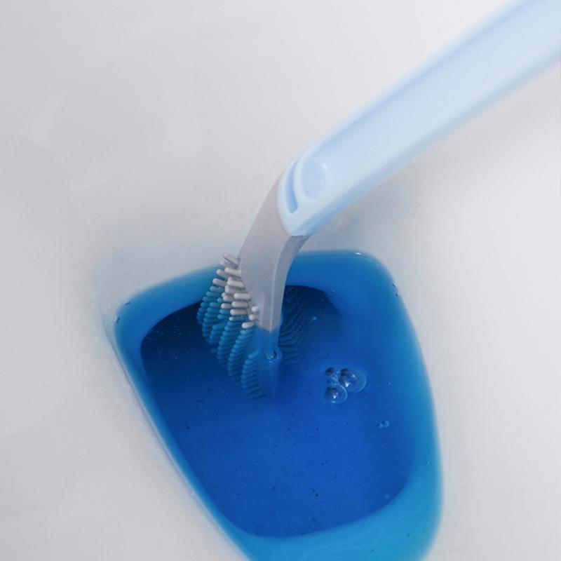 Silikon-Toilettenbürste | Verleihen Sie Ihrer Toilette einen strahlenden Glanz
