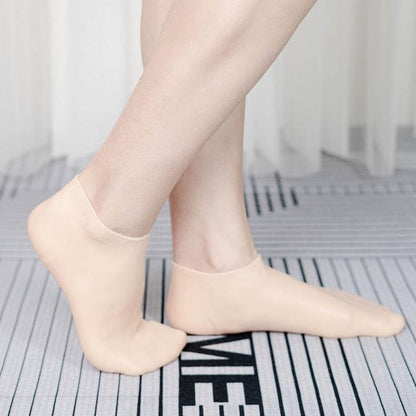 StepSoothe | Frauen Fußbad Pediküre Silikonsocken