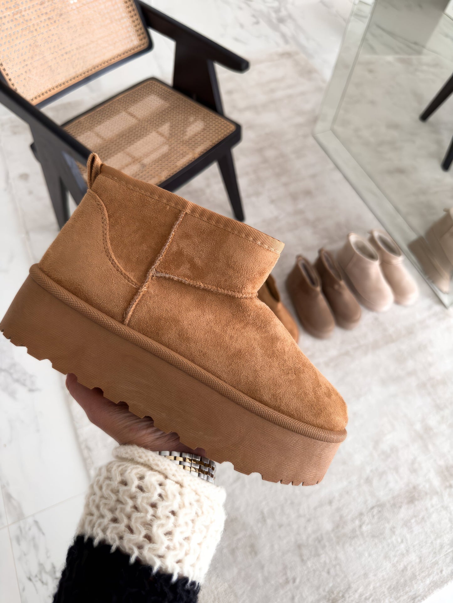 Fleece Winterstiefel für Frauen