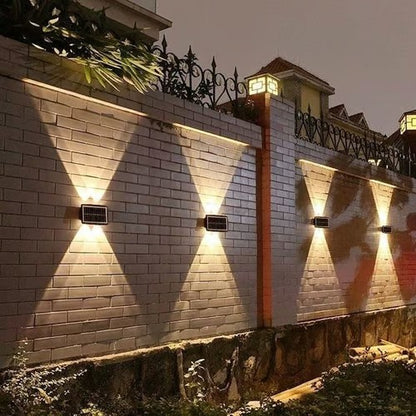 ✨4LED Solar Wandleuchten