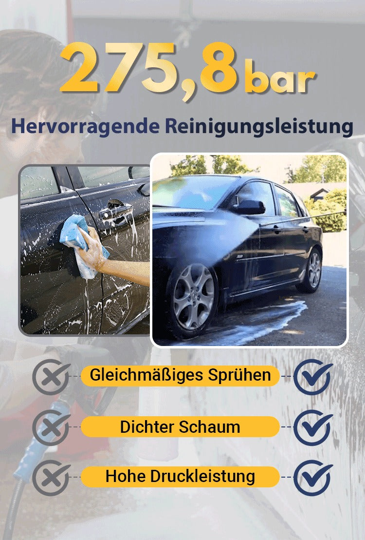 Hochdruckreiniger-Set (Maximaler Druck 4000 PSI)