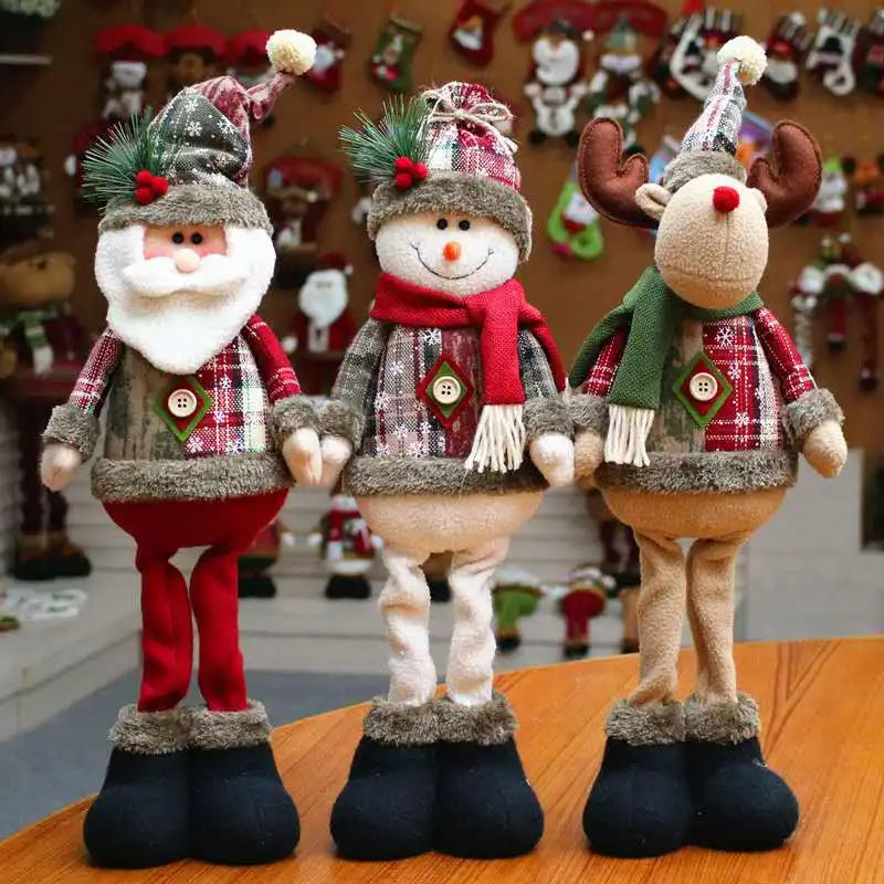 Trio Weihnachtspuppen