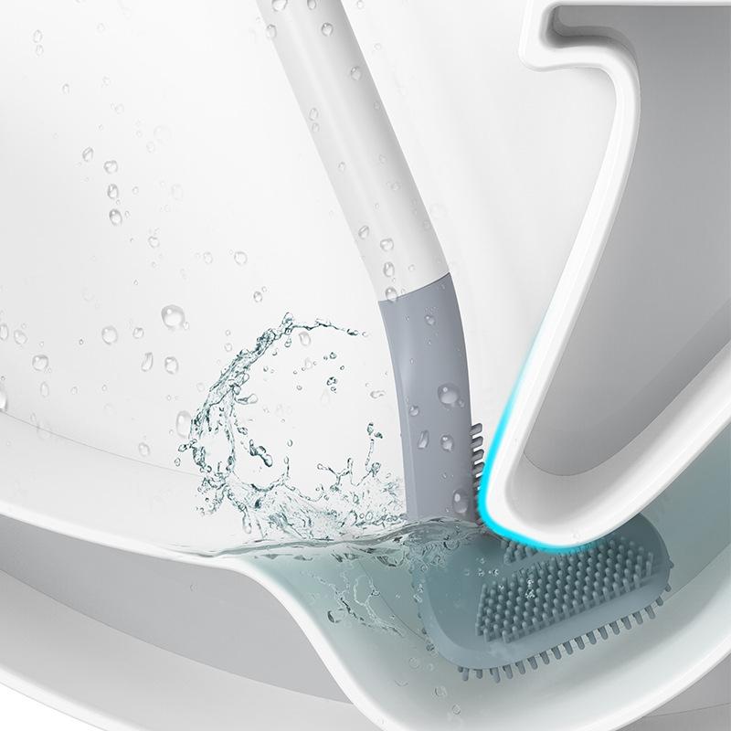 Silikon-Toilettenbürste | Verleihen Sie Ihrer Toilette einen strahlenden Glanz
