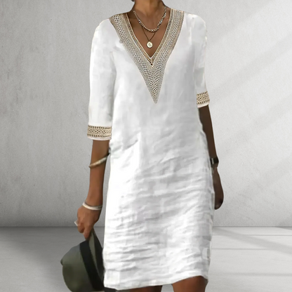Novirea | Cotton Linen Sommerkleid