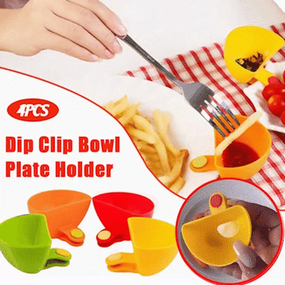 Dip-Clip Schüssel Tellerhalter