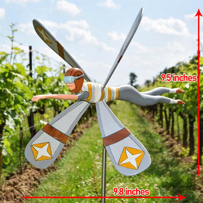 Windmühle der Serie Whirligig - Gartendekoration