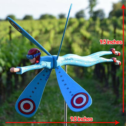 Windmühle der Serie Whirligig - Gartendekoration