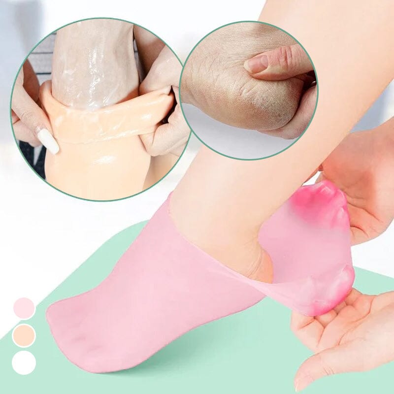 StepSoothe | Frauen Fußbad Pediküre Silikonsocken