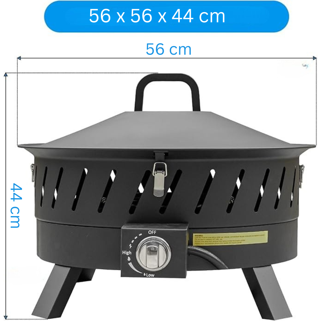 Lume Fire Glow – Tragbare Propangas-Feuerstelle