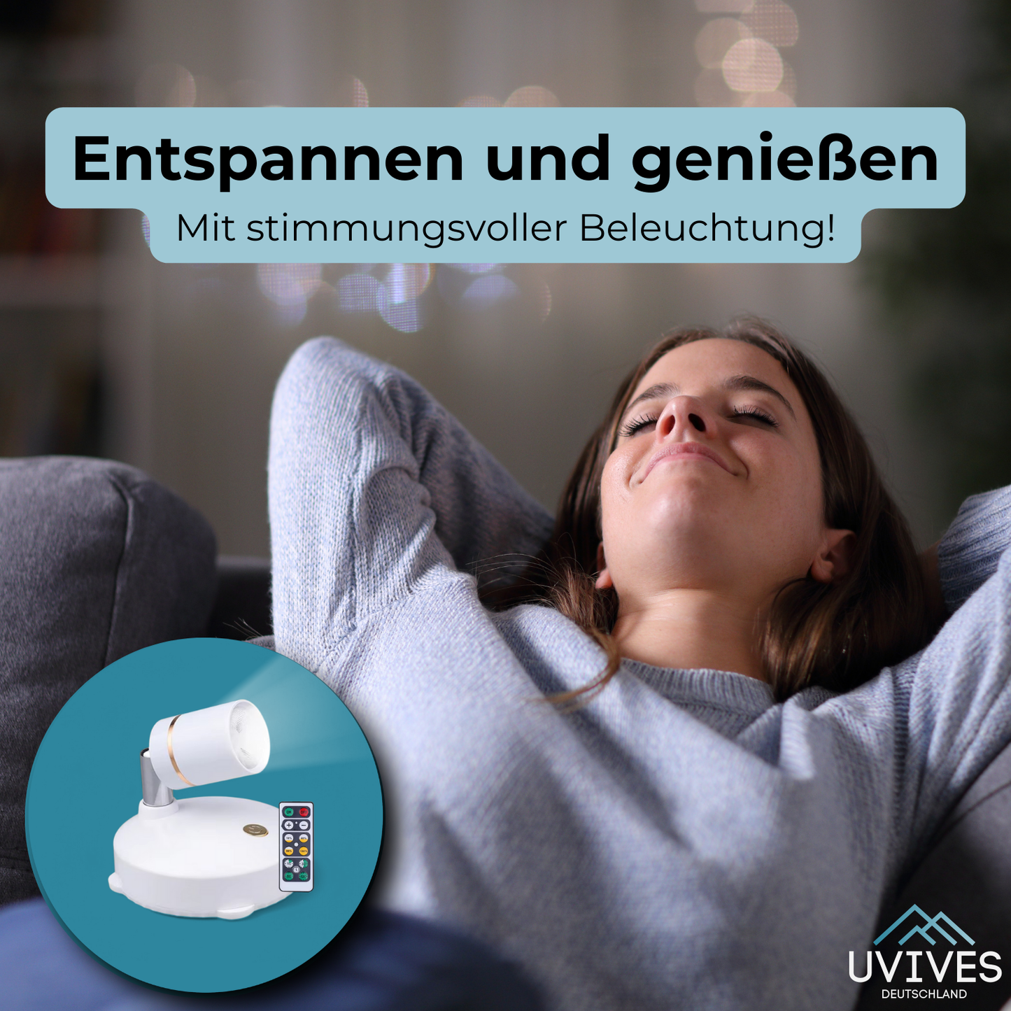 HaloSpot | Kabelloser LED-Strahler [Letzter Tag Rabatt]