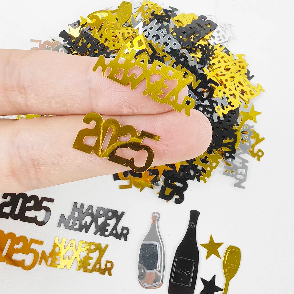 2026 Party Brillen 8er Set - Papier Brillen Für Silvester & Neujahrsfeier