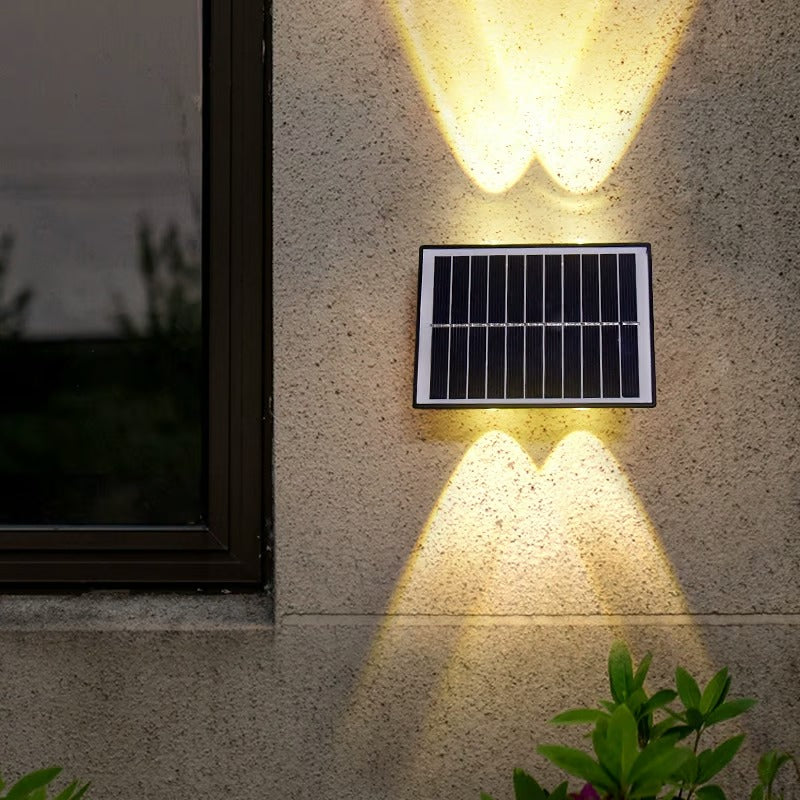 ✨4LED Solar Wandleuchten