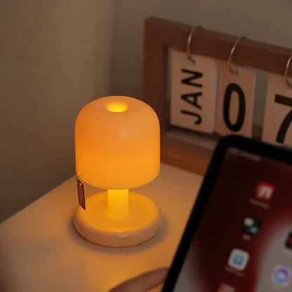 Liora Glow — Tragbare Mini-Sonnenuntergangslampe mit einstellbaren Farben