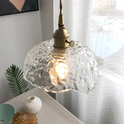 Sylva Messing Pendelleuchte — Modernes Glaslicht mit langlebigem Design