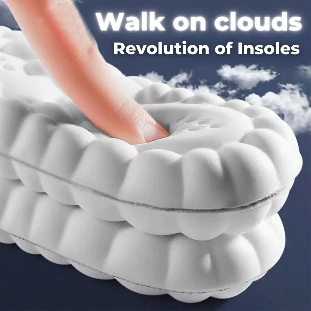 Einlegesohle mit 4D-Cloud-Technologie