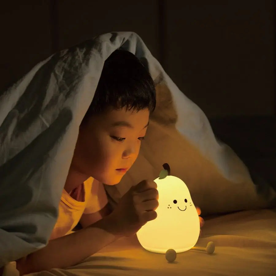 Rechargeable silicone night lamp for children