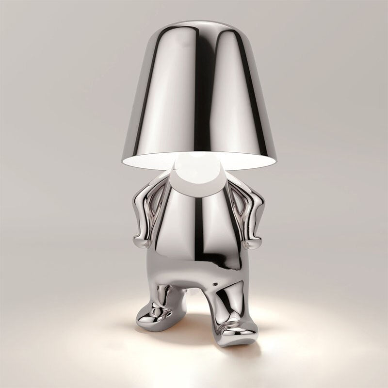 GloeiMan Tafellamp Goud