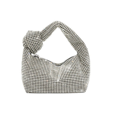 Glitter Knot Rhinestone Mini Bag
