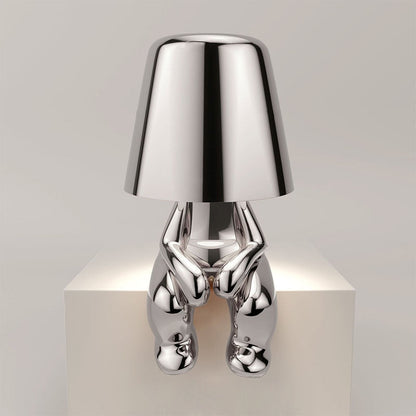GloeiMan Tafellamp Goud