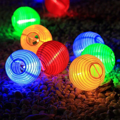 Wasserfeste Solar-Laternen-Lichterkette