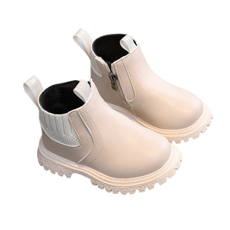 Kinderstiefel aus Rutschfestem Leder