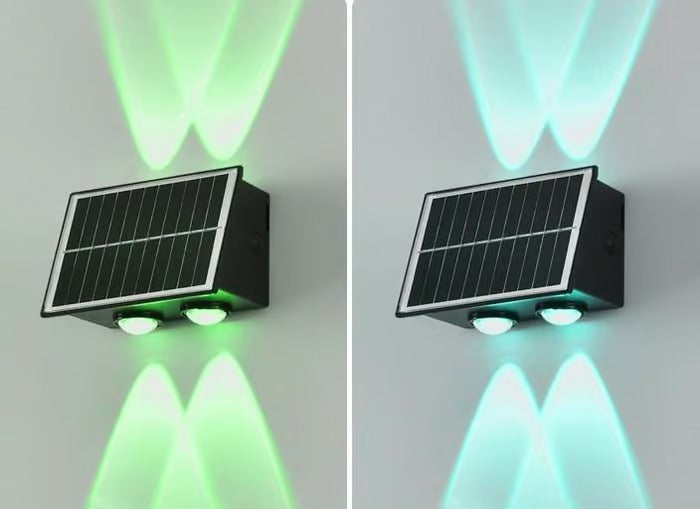 ✨4LED Solar Wandleuchten