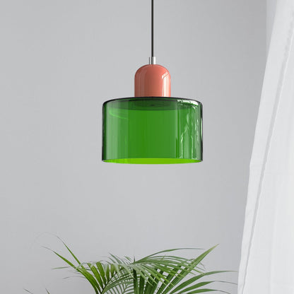 Lumoza — Moderne Glas-Pendelleuchte mit verstellbarer Höhe