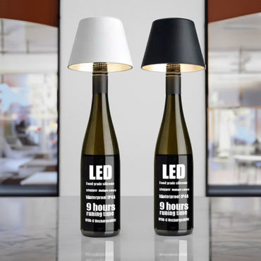 WineShine DIY wiederaufladbare Weinflasche Tischlampe Kopf