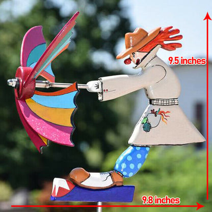 Windmühle der Serie Whirligig - Gartendekoration