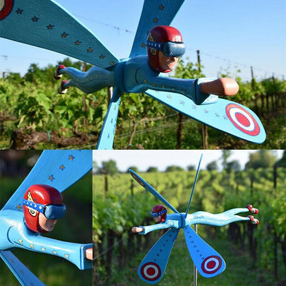 Windmühle der Serie Whirligig - Gartendekoration