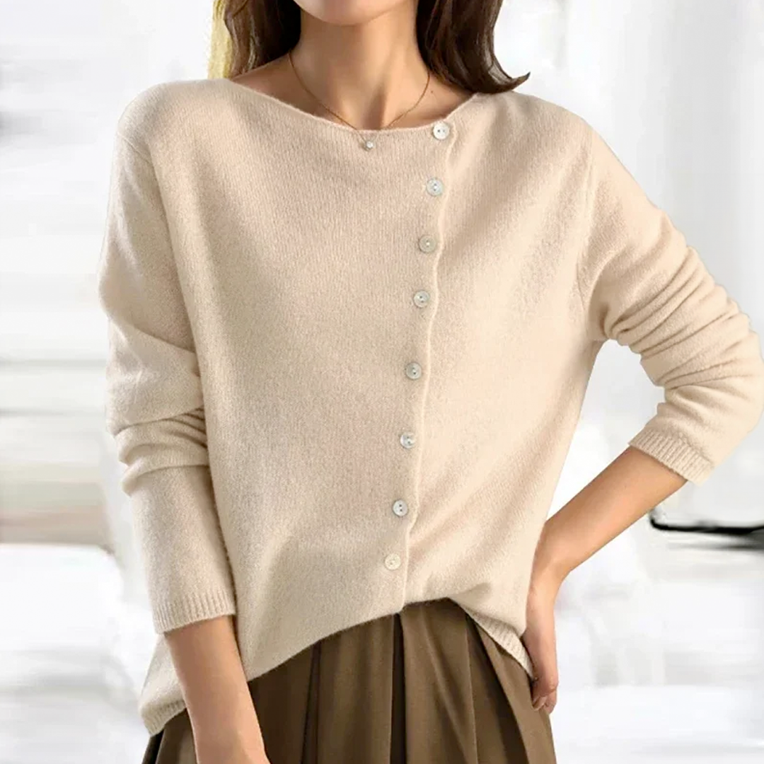 Alfonsa - Eleganter Wollcardigan