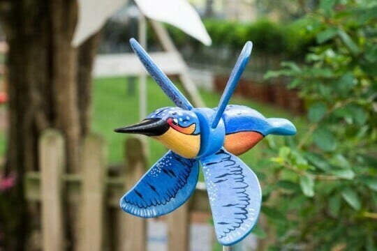 Windmühle der Serie Whirligig - Gartendekoration