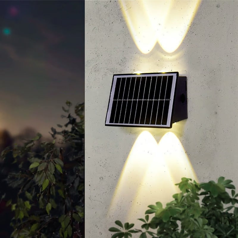 ✨4LED Solar Wandleuchten