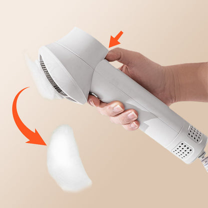 Tragbarer 2-in-1-Haartrockner für Haustiere mit Bürste