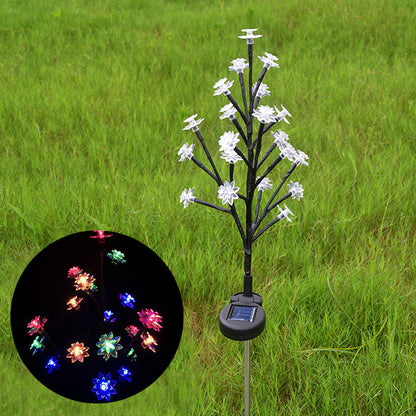 Solarbetriebenes, wetterbeständiges Garten-LED-Lichtset