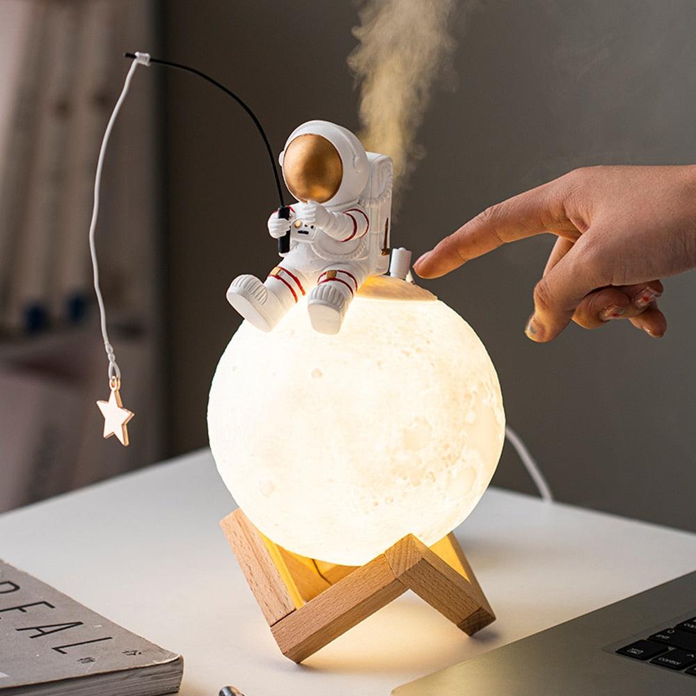 Luftbefeuchter Astronaut auf dem Mond