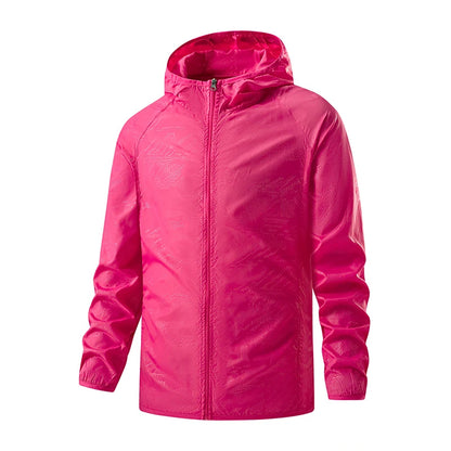 Unisex Wasserdichte Windjacke