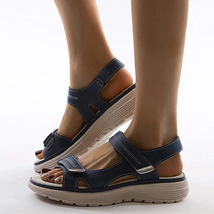 Orthopädische Damensandalen – Verstellbare Riemen für optimalen Komfort
