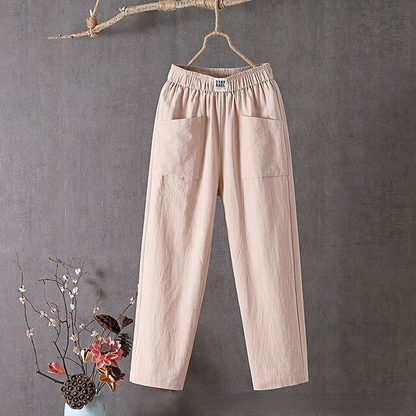 Damen- Leinenhose