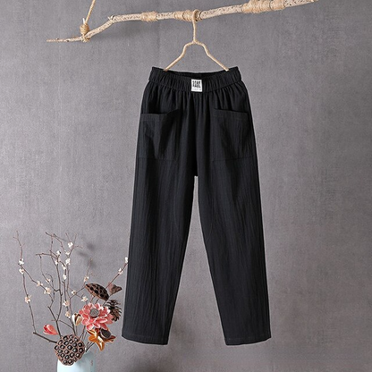 Damen- Leinenhose