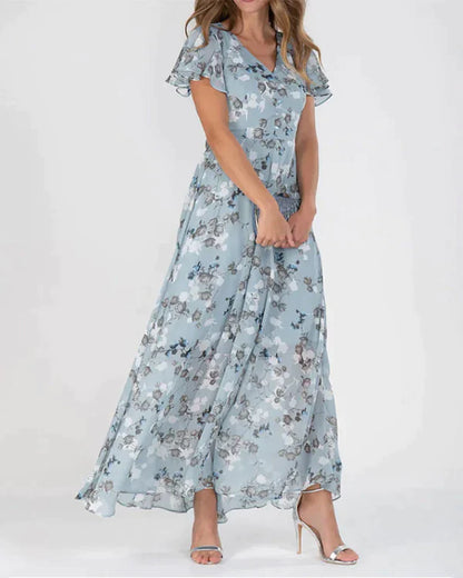 Isabella | Sommerkleid Mit Floralem Muster