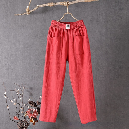 Damen- Leinenhose