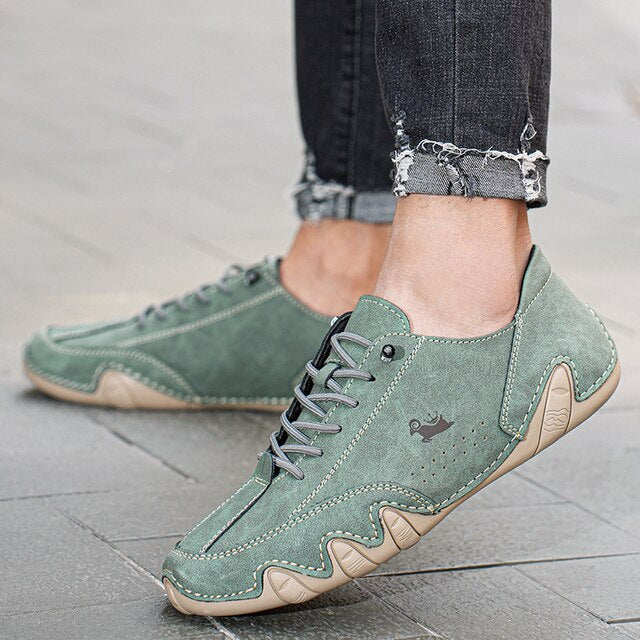 Leder- Barfußschuhe