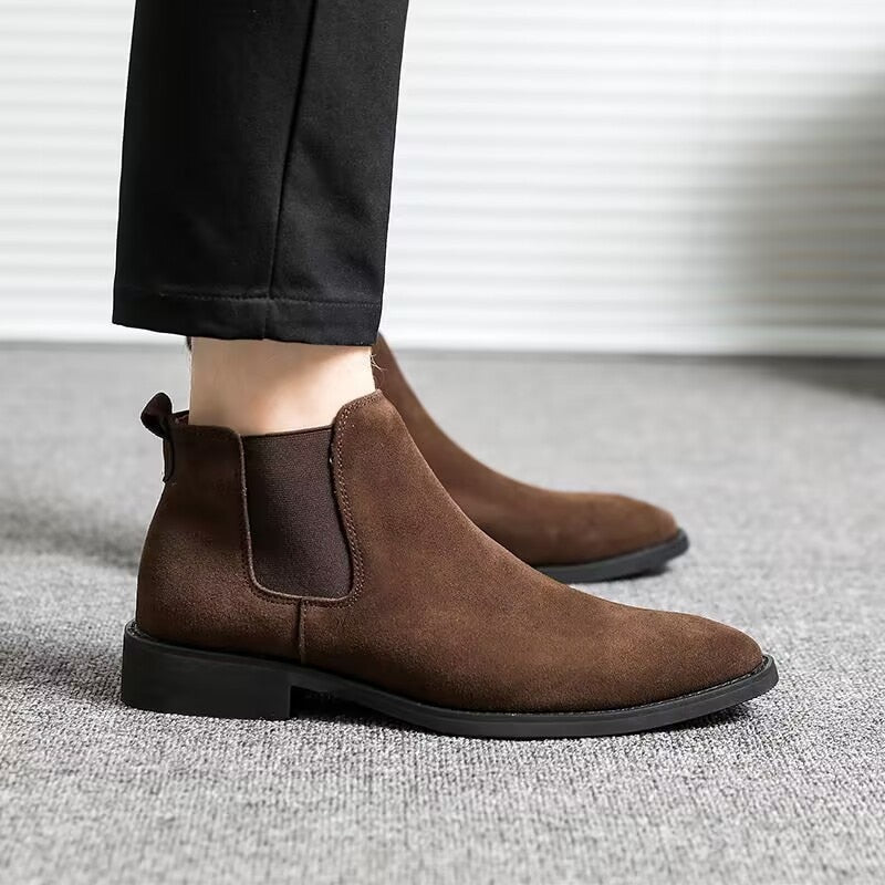 Chelsea-Stiefel aus Wildleder