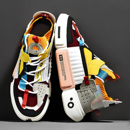 Mehrfarbige Turnschuhe