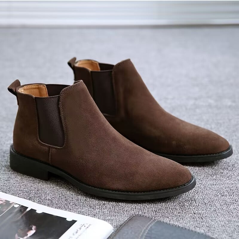 Chelsea-Stiefel aus Wildleder