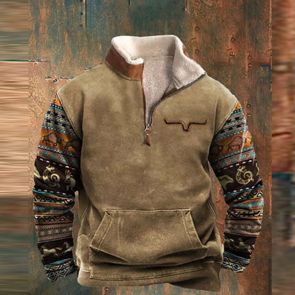 Warmes Shirt mit Teddyfutter für Herren