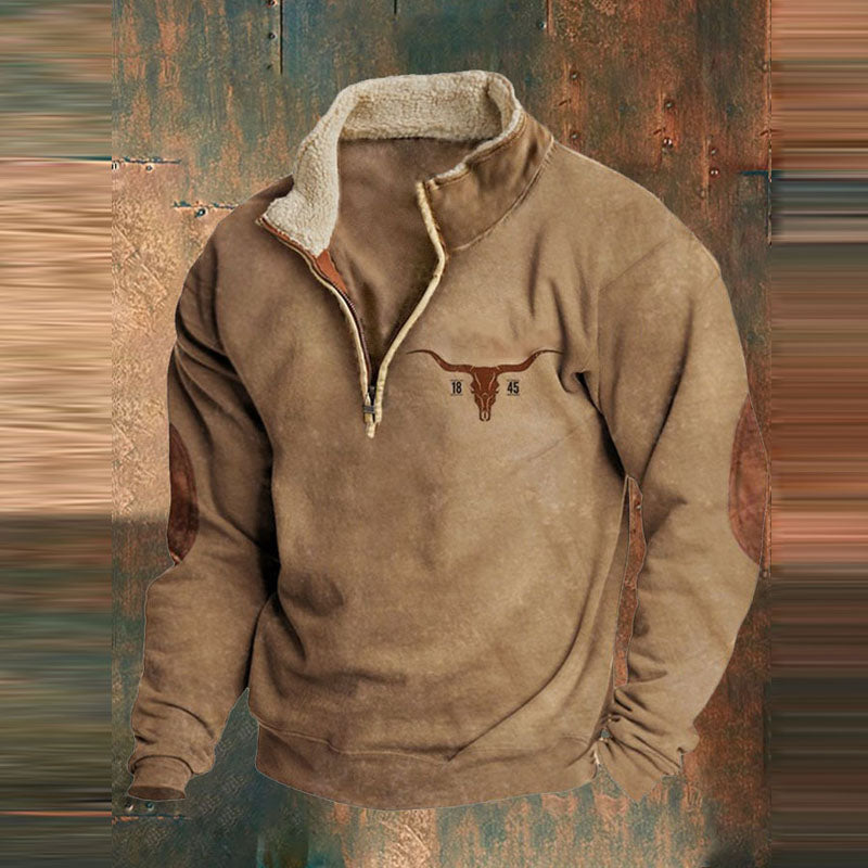 Warmes Shirt mit Teddyfutter für Herren