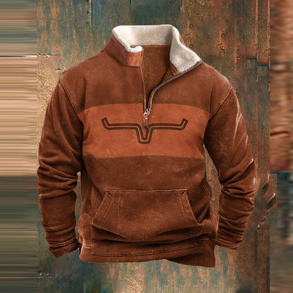 Warmes Shirt mit Teddyfutter für Herren
